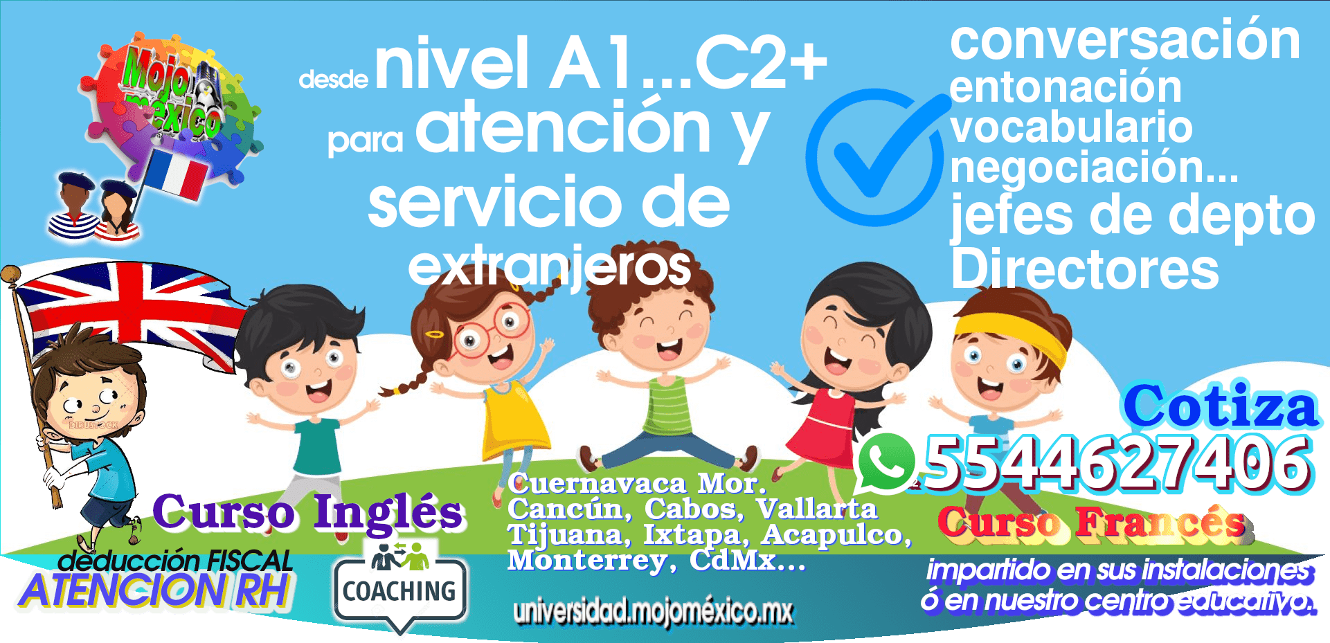 Taller Ingles y Frances fluidez y coacheo